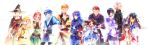  6+boys 6+girls :d :o animal_ears annotated armor azur_(fire_emblem) belt black_hair blonde_hair blue_eyes blue_hair blush book braid breasts bredy_(fire_emblem) brother_and_sister brown_eyes brown_hair bunny_ears cape chambray circlet closed_eyes cynthia_(fire_emblem) degel dress eudes_(fire_emblem) eyes_closed feathers fingerless_gloves fire_emblem fire_emblem:_kakusei fur_trim gauntlets glasses gloves hair_feathers hands_clasped hat highres jerome_(fire_emblem) kuzumosu large_breasts laughing laurent long_hair long_image lucina multiple_boys multiple_girls nn_(fire_emblem) noire_(fire_emblem) open_mouth pointy_ears purple_eyes rabbit_ears red_eyes scar selena_(fire_emblem:_kakusei) short_hair short_twintails siblings silver_hair skirt smile sweatdrop sword thigh-highs thighhighs tiara twin_braids twintails very_long_hair violet_eyes weapon wide_image witch_hat 