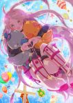  :o ahoge balloon blush cake food gift hot_air_balloon hug ia_(vocaloid) pon_toko star vocaloid windmill 