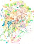  7:24 barefoot closed_eyes eyes_closed ia_(vocaloid) long_hair vocaloid 