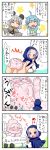  4koma comic kumoi_ichirin nazrin tatara_kogasa touhou translation_request unzan yuzuna99 