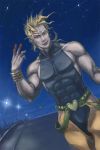  1boy blonde_hair dio_brando jojo_no_kimyou_na_bouken realistic red_eyes ryutei solo 