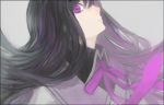  21353418_(artist) akemi_homura long_hair looking_at_viewer mahou_shoujo_madoka_magica solo violet_eyes 