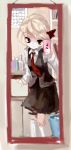  bottle cellphone lispict mirror phone rough rumia solo touhou trash_can 