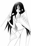  black_hair blanket duplicate glasses komori_kiri long_hair sayonara_zetsubou_sensei swimsuit 