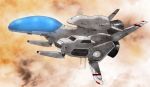  jack_hamster r-type ship sky space_craft starfighter 