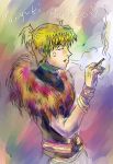  alternate_costume blonde_hair genjou_sanzou genjyo_sanzo saiyuki smoke tagme 