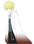  1boy blonde_hair cape jewelry male namikaze_minato naruto necklace solo standing 