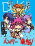  aida_mana dokidoki!_precure drum guitar hisahiko hishikawa_rikka instrument k-on! kenzaki_makoto keyboard kotobuki_minako precure seiyuu_connection yotsuba_alice 