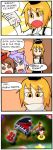  4koma al_bhed_eyes comic finnish instrument lunasa_prismriver lyrica_prismriver mario_party mario_party_2 merlin_prismriver piano setz super_mario_bros. toad touhou translated trumpet violin 