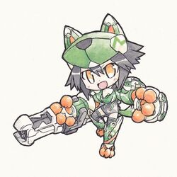  busou_shinki chibi howling tagme 