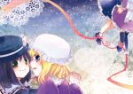  2girls holding_hands maribel_hearn multiple_girls tagme usami_renko 