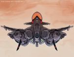  arrowhead_(r-type) jason_robinson no_humans r-9r_iii_sleepless_night r-type space_craft starfighter 