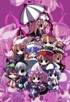  alice_margatroid chen crazy_developers everyone konpaku_youmu letty_whiterock lunasa_prismriver lyrica_prismriver merlin_prismriver multiple_girls perfect_cherry_blossom saigyouji_yuyuko shanghai shanghai_doll touhou yakumo_ran yakumo_yukari zoom_layer 