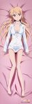  1girl absurdres blonde_hair brown_eyes dakimakura fujii_masahiro highres multiple_girls official_art parted_lips sakura-sou_no_pet_na_kanojo scan shiina_mashiro solo 