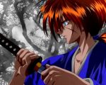  himura_kenshin redhead rurouni_kenshin sword weapon 