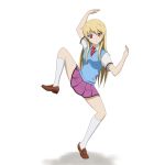  1girl bi_no_ossan blonde_hair long_hair red_eyes sakura-sou_no_pet_na_kanojo school_uniform shiina_mashiro solo 