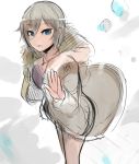  :d anastasia_(idolmaster) blue_eyes idolmaster idolmaster_cinderella_girls jacket lowres nerotarou@seven open_mouth short_hair sketch smile 