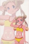  1girl absurdres bikini chuunibyou_demo_koi_ga_shitai! dekomori_sanae highres official_art scan swimsuit tagme 