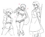  3girls creator_connection lum maison_ikkoku multiple_girls ranma-chan 