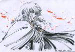  1boy berserk griffith hayama_jun&#039;ichi marker_(medium) traditional_media 